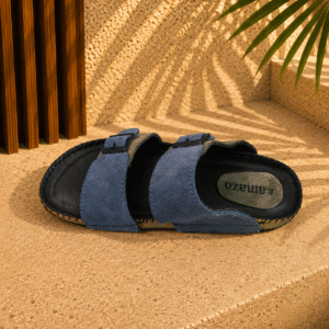 Dual Cross Leather Sandal
