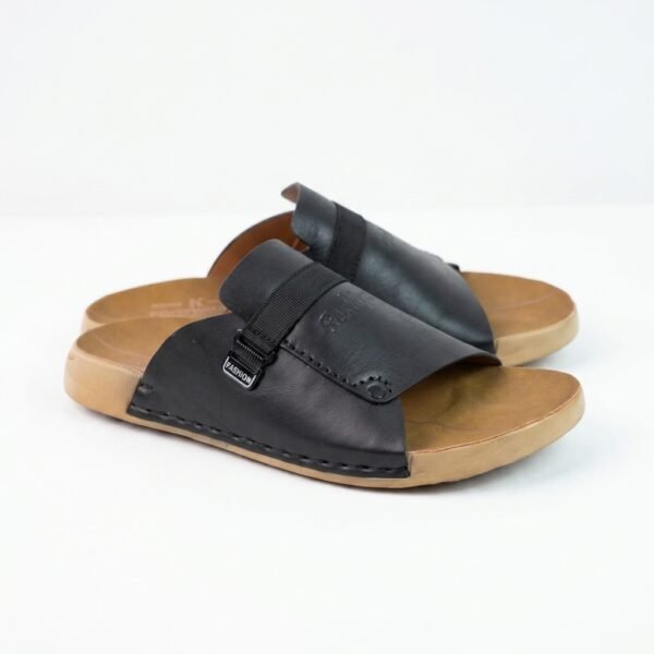 Elite Comfort Leather Slide