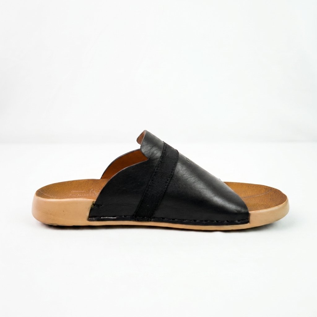 Elite Comfort Leather Slide - Image 3