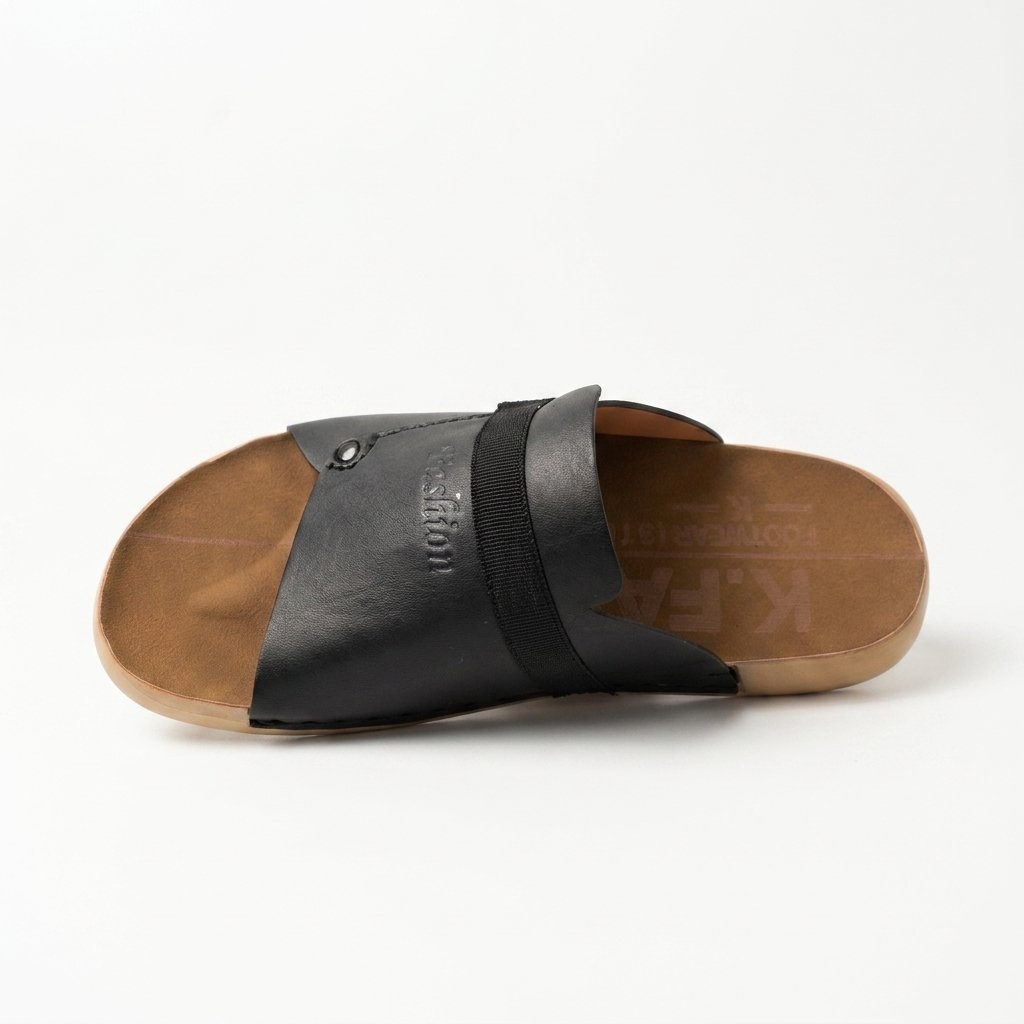 Elite Comfort Leather Slide - Image 5